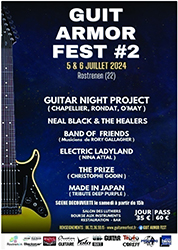 Nina Attal Electric Ladyland live in Rostrenen on July 6, 2024 affiche